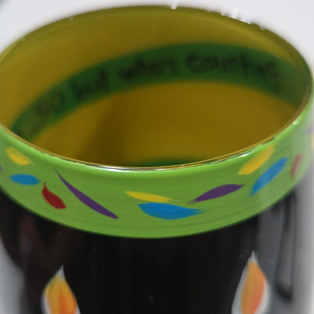 Lolita Hand Painted Wine Glass 50 and Fabulous 50th Birthday. Used